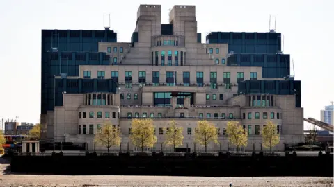 Nick Ansell/PA Media The MI6 headquarters at Vauxhall in London