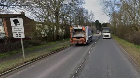Google maps Rushington roundabout