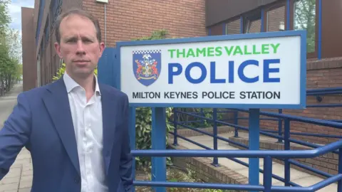 Ben Schofield/BBC Thames Valley Police and Crime Commissioner, Matthew Barber