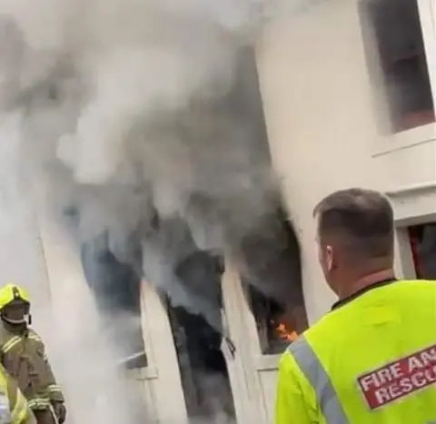 Fife Jammer Locations Pittenweem Fish Bar fire