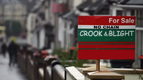 Getty Images For sale sign