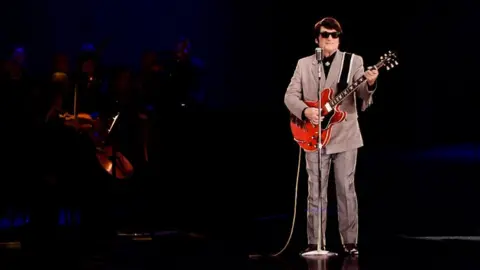 Evan Agostini Roy Orbison hologram