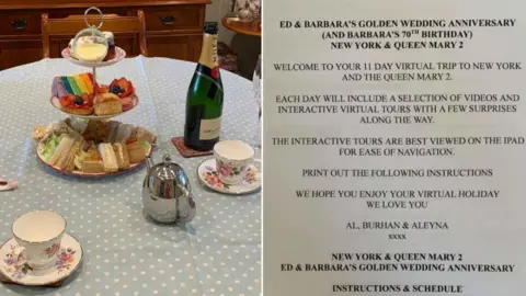 Barbara Higgins Afternoon tea and a holiday itinerary