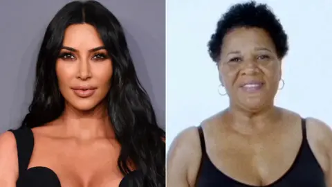 Getty Images Kim Kardashian West and Alice Marie Johnson