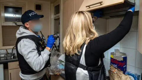 Essex Police Police raid