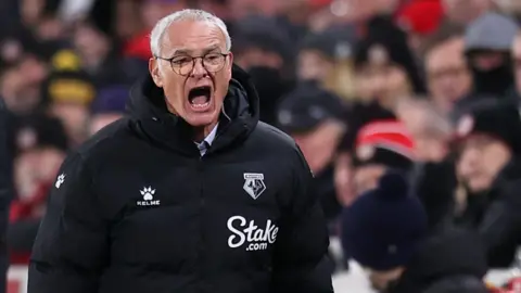 Watford manager Claudio Ranieri