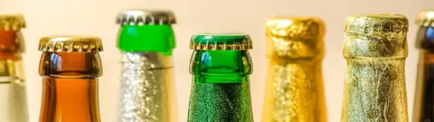 Getty Images Beer bottles