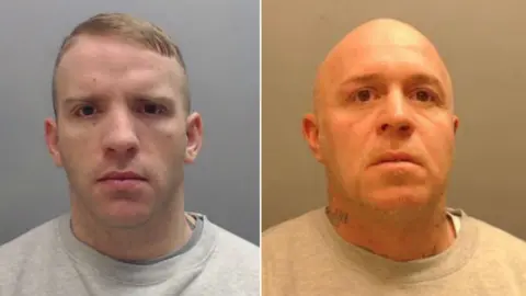 Cheshire Police Anthony Cullen, 31 and Chris Houghton, 40