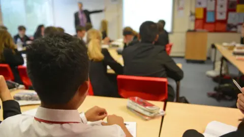 BBC Pupils in a classroom