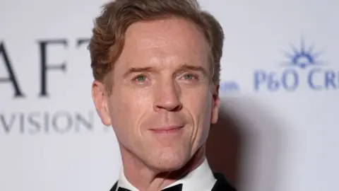 Getty Images Damian Lewis at the BAFTAs