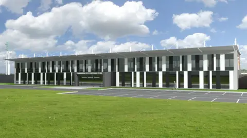 KWA Architects Ltd Artists impression of the main stand