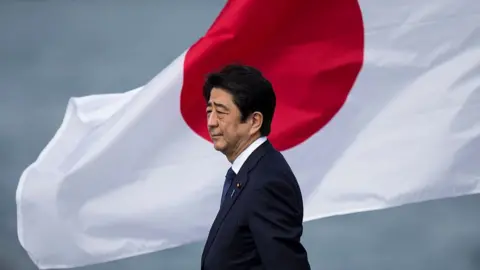 Getty Images Japanese Prime Minister Shinzo Abe