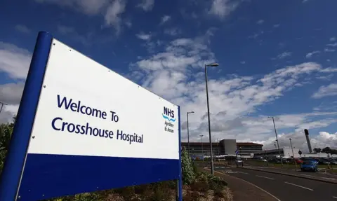 Getty Images Crosshouse Hospital