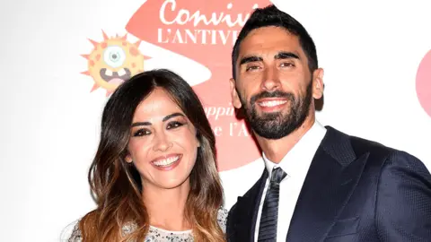 Getty Images Giorgia Palmas and Filippo Magnini, 2018