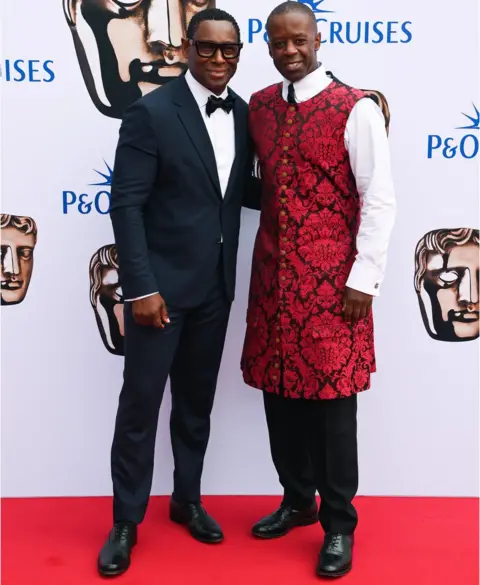 Getty Images David Harewood and Adrian Lester