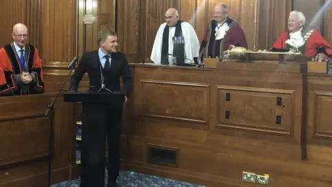 Bournemouth Borough Council Freedom of Bournemouth ceremony