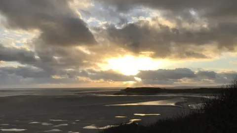 Anita Mills Sunset over Cardigan Bay