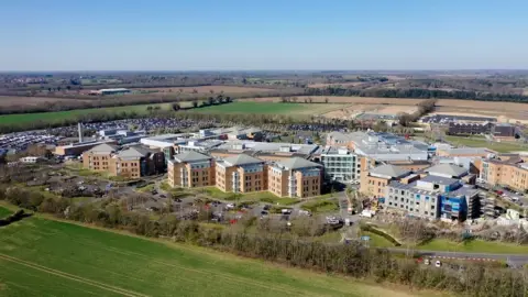 BlueSky UAV Norfolk and Norwich University Hospital