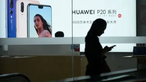 Getty Images Huawei advert