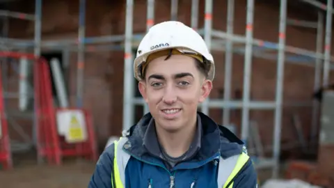 Steve Morgan/BBC Lewis Maloney