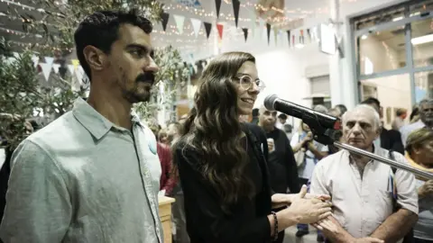 Menelaos Myrillas Entrepreneurs Dimitris Kokkinakis and Sophie Lamprou