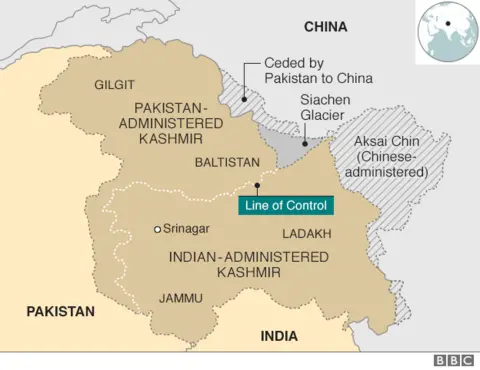 Kashmir map