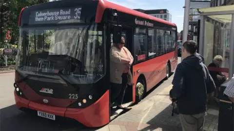 BBC Bus view external