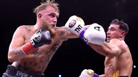 Getty Images Jake Paul and Tommy Fury