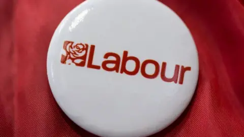 Getty Images Labour Party badge