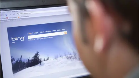 Getty Images The Bing search engine