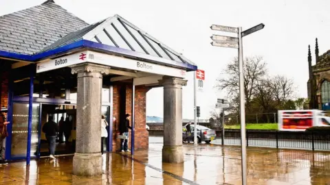 TfGM Bolton rail station