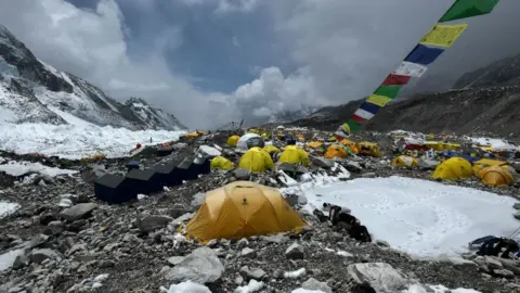 Getty Images Everest base camp