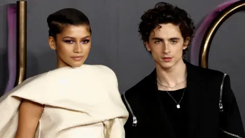 Reuters Zendaya and Timothee Chalamet