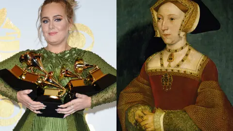 Getty Images Adele and Jane Seymour