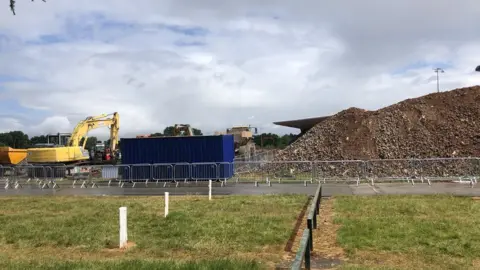 Work starting on the stadium revamp