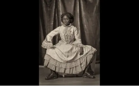 Heather Agyepong/Autograph ABP Heather Agyepong re-imagining Sarah Forbes Bonetta for Too Many Blackamoors (#8), 2015, as part of the Missing Chapter Project