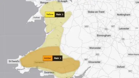 Met Office Weather map