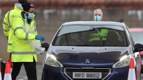 PAcemaker A testing centre for healthcare workers has opened in Belfast