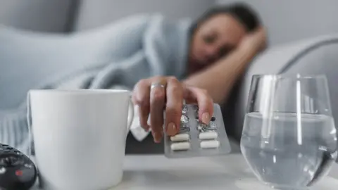 Getty Images Women taking antidepressants