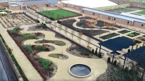 Redcar Council Walled garden