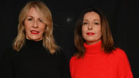 BBC Keren Woodward and Sara Dallin