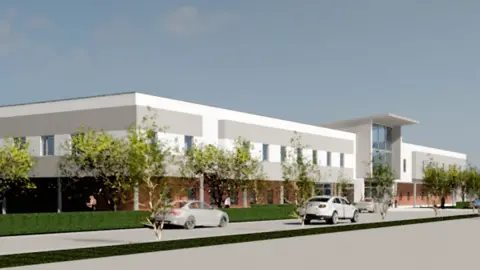 ESNEFT Artist's impression of the new orthopaedic centre