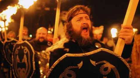 Getty Images Up Helly Aa