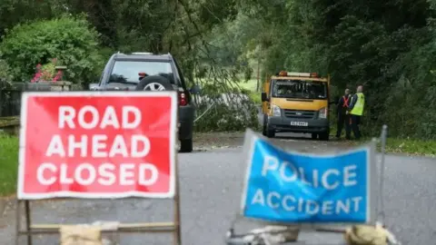 PA Media Accident scene