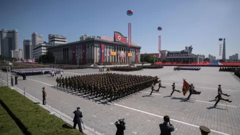 AFP North Korean military parade, 9 September 2018