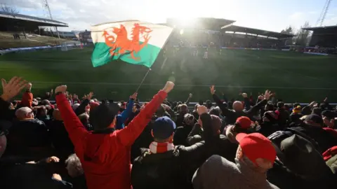 Getty Images Wrexham fan