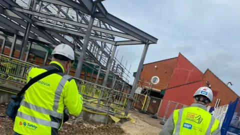 Chesterfield Royal Hospital Work on new urgent and emergency care development