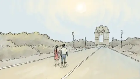 The couple fled to Delhi to get married