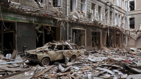 War In Ukraine: Families Run For Cover As Russian Air Strikes Hit ...