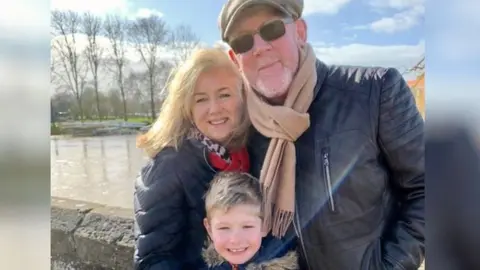 Mark Shelton Mark Shelton with his son, Oliver and wife, Liz